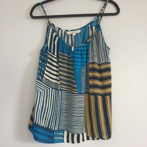 LOFT Silky Abstract Cami Tank